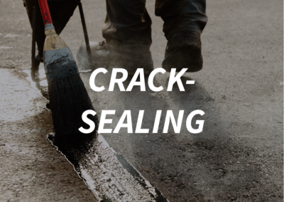 Crack-sealing
